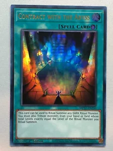 Yugioh 2022 Tin of the Pharaoh's Gods Contract with the Abyss MP22-EN250 - Picture 1 of 1
