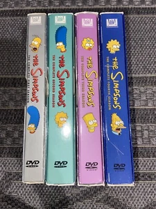 The Simpsons TV Series Season 1-4 DVD - Imagen 1 de 3