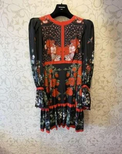 Alexander McQueen all-over print dress 40 - Picture 1 of 9