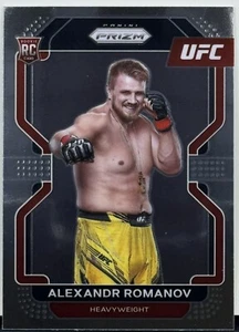 2022 Panini Prizm UFC #137 Alexandr Romanov Base Rookie Card - Picture 1 of 2