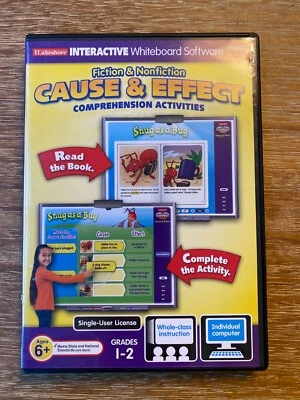 iLakeshore Fiction Non Fiction Cause Effect Comprehension Activity CD ROM - Image 1 of 3