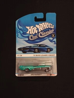 Hot Wheels Cool Classics - '51 Buick LeSabre Spectrafrost Aqua 17/30 NUEVO Foto 1 de 4