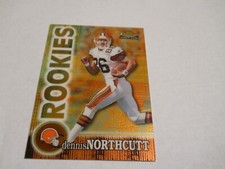 DENNIS NORTHCUTT 0543/2400 ROOKIE CARD CLEVELAND BROWNS 2000 TOPPS FINEST