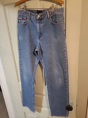 Jeans Tommy Niña Vintage Hilfiger Mamá Jeans Talla 11/32 Logo Bordado Nuevos Wo Etiqueta Foto 1 de 4