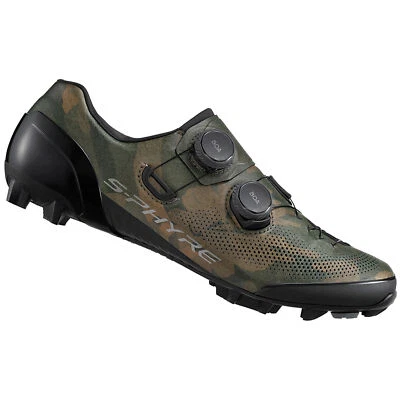 Shimano MTB Clipless Hombres Zapatos XC9 Carbono S-PHYRE SH-XC903 Bicicleta de Montaña - Camuflaje Foto 1 de 4