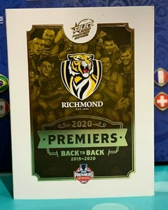 2020 Richmond Tigers Premiers Card Set Limited Edition - Bild 1 von 3
