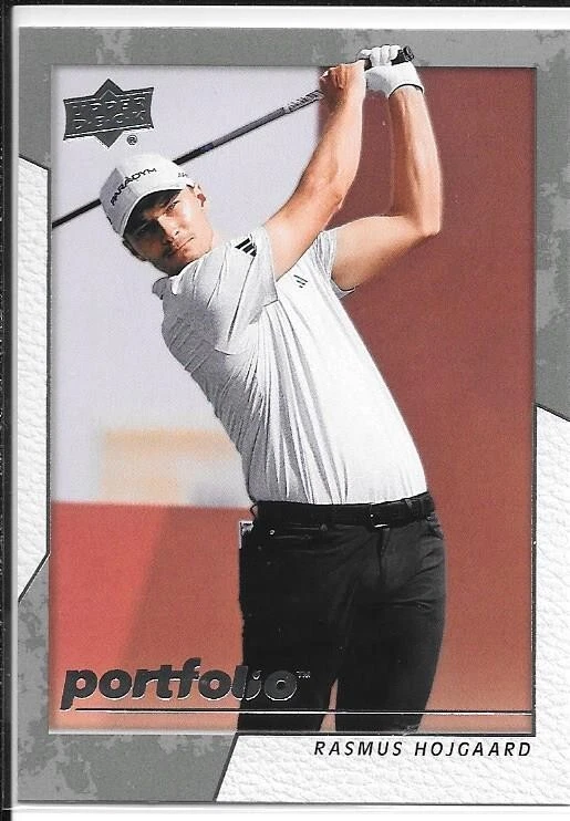 2024 Upper Deck Portfolio Golf Base 25 Rasmus Hojgaard - Image 1 of 1