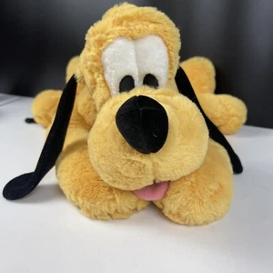 "Plutón Peluche 18"" Disneyland Walt Disney World Personaje Sentado Perro Suave" - Imagen 1 de 8