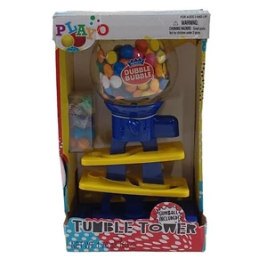Máquina Gumball Vintage Doble Burbuja Playo Tumble Tower NUEVA EN CAJA - Imagen 1 de 7