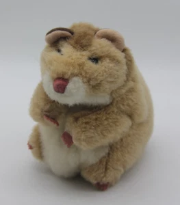 Folkmanis Hamster Plush Hand Puppet 6" Light Tan Soft Folk Tails Stuffed Animal - Picture 1 of 13