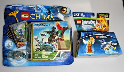 LEGO Legends of Chima Speedorz Tower Target 70110,71232 Dimensions Fun Pack Eris - Image 1 of 4