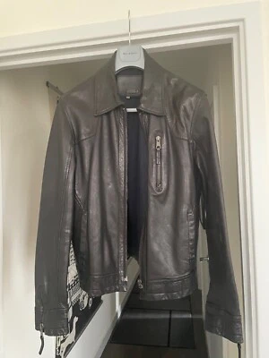 Firetrap mens leather jacket Black, medium - Image 1 of 4