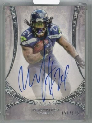 Marshawn Lynch 2013 Topps Five Star Signatures Auto Seattle Seahawks /115 FSS-ML - Image 1 of 2