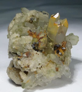 495 CARATS NATURAL ANATAS, CHLORINE QUARTZ AND FELDSPAR MINERAL FROM PAKISTAN, - Picture 1 of 16