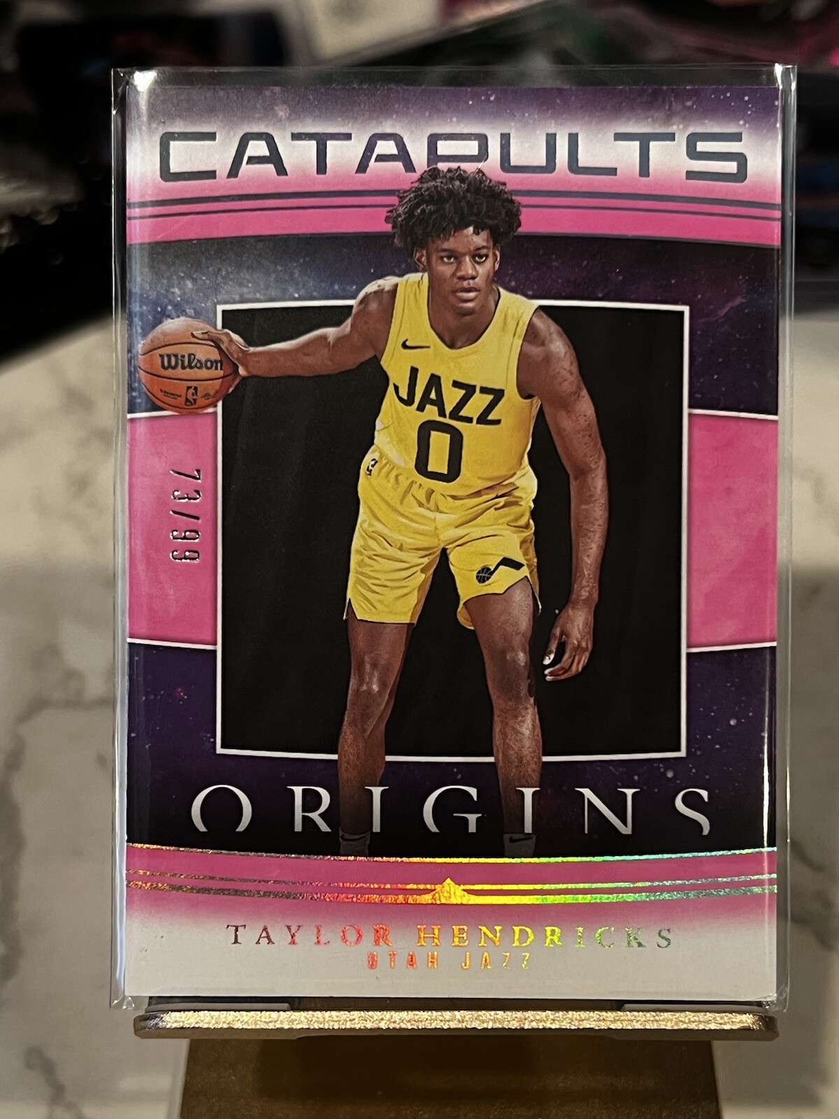 2023-24 origins catapults pink taylor hendricks /99