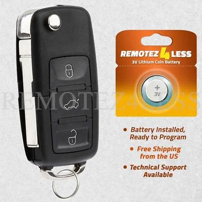 for 2006 2007 2008 2009 2010 VW Volkswagen Beetle Keyless Remote Car Key Fob Foto 1 de 4