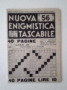 Nuova Enigmistica Tascabile n.56 settembre 1946 - Picture 1 of 1