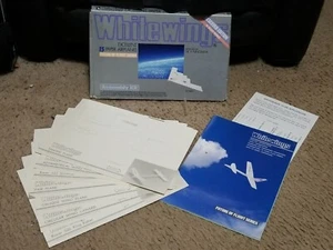 White Wings Papierflugzeuge 1990 - hat 10 intakte mit Anleitung - Bild 1 von 3