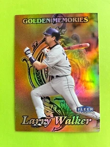 1998 Fleer Tradition Golden Memories #320 Larry Walker Colorado Rockies NrMt - Picture 1 of 2