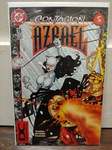 AZRAEL #15 DC UNIVERSE Variant Comic Book RARE Late March 1996 Canada 2nd Print! - Foto 1 di 5