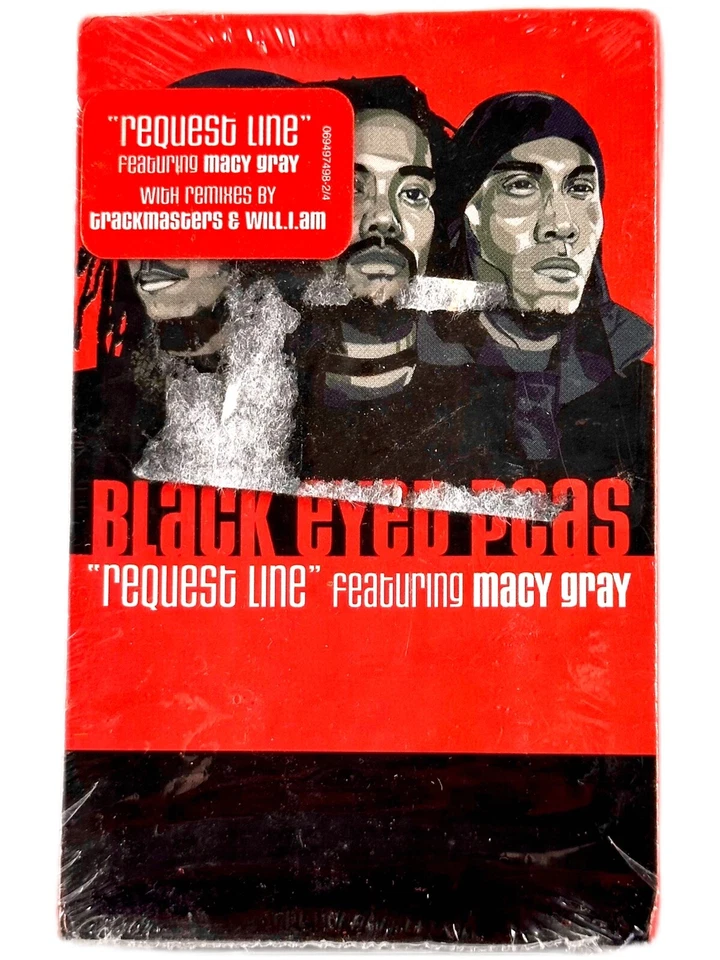THE BLACK EYED PEAS Request Line Cassette Tape Demo New Sealed Rare Demo 2001 - Image 1 of 3