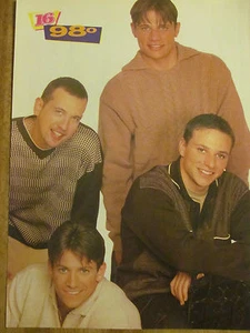 98 Degrees, Full Page Vintage Pinup - Picture 1 of 1