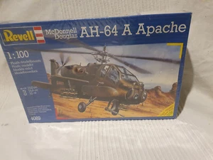 Kit Modelo Revell McDonnell Douglas AH-64 A Apache 1:100 Nuevo - Imagen 1 de 1