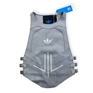 Adidas versione blu gilet donna taglia 30 32 34 36 38 40 42 44 gilet maglia originale - Foto 1 di 5