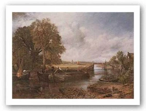 View on the Stour Near Dedham John Constable Art Print 18x25 - Bild 1 von 1