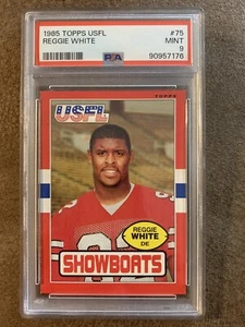 1985 Topps USFL Reggie weiß #75 Memphis Showboats PSA 9 - Bild 1 von 4