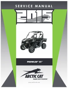 Manual de servicio Arctic Cat Prowler XT | 2015 | USB y enlace - Imagen 1 de 11