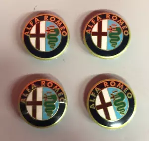 4 Tappi coprimozzo ALFA ROMEO 50 mm - Imagen 1 de 5
