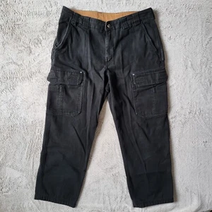 Duluth Fire Hose Cargo Pants Men's 38x32 Black Relaxed Fit Work Pants - Bild 1 von 9