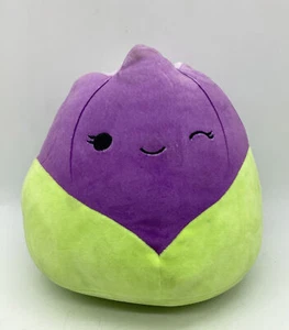 Squishmallows~Jackie the Purple Tulip~8” Plush~Pre-owned - Picture 1 of 12