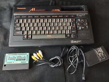 Panasonic MSX2 FS-A1 MK2 Personal Computer, PSU, AV cable, Game Working-f0417-