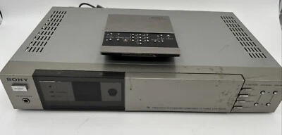 Sony VTX-1000R Sintetizador de Frecuencia Componente Sintonizador de TV + Raro Control Remoto OEM Foto 1 de 4