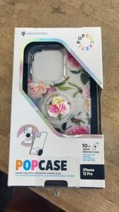 PopSocket PopCase with PopGrip for Apple iPhone 13 Pro - Vintage Floral - Picture 1 of 1