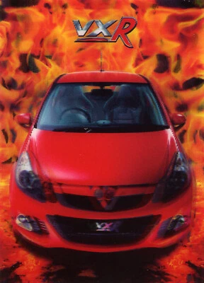 Vauxhall Corsa D VXR 3D Postcard 2007. Rare - Image 1 of 2