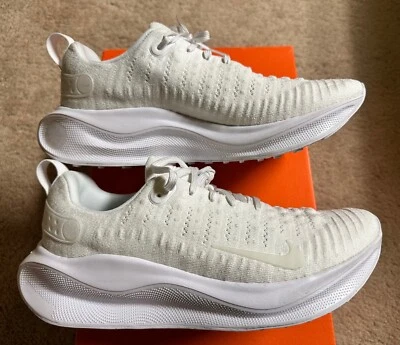 Nike ReactX Infinity Run 4 Wide Mens 9/Womens 10.5 White Running Shoe SneakerNEW - Image 1 of 4