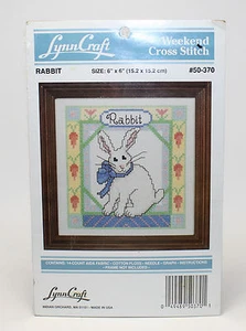 Easter Themed Lynn Craft Cross Stitch Kit #50-370 6 x 6 New Made in USA - Picture 1 of 4