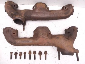 70-74 Firebird Pontiac 350 Exhaust Manifold Manifolds Pair GM 9795992 480802 - Picture 1 of 22