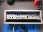 CMD Horizon In Desk Module - 2x UK Plug Sockets, 2x Ethernet, HDMI, VGA, Audio J