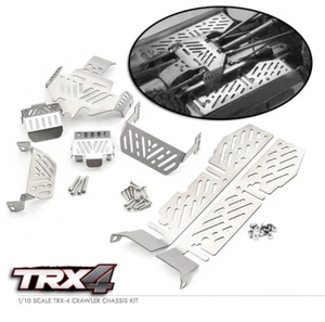 Stainless Steel Chassis Protection Battery Plate Armor For 1/10 TRAXXAS TRX-4 - Picture 1 of 12