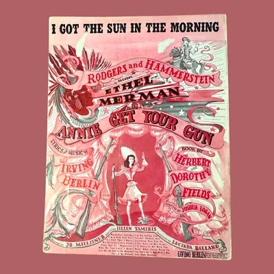 Partituras I Got The Sun In The Morning Annie You Get Your Gun de colección 1946 Foto 1 de 4