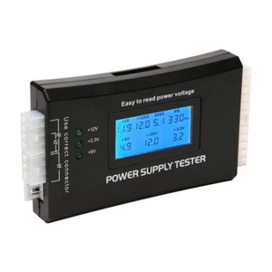 Power Supply Tester PC Computer LCD 20/24 Pin 4 PSU ATX BTX ITX SATA HDD Digital - Picture 1 of 8