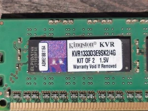 Kingston KVR KVR1333D3E9SK2/4G - Foto 1 di 4