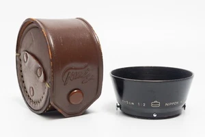 Nikon Nippon Kogaku 5cm F2 Rangefinder Metal Lens Hood - Picture 1 of 16