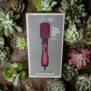 INFINITIPRO CONAIR The Knot Dr. Dryer Brush Hair Dryer & Hot Air Brush BC120 - Picture 1 of 2
