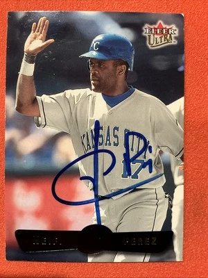 Fleer Ultra 2002 🔥🔥Neifi Pérez #176🔥🔥Autografiado 🔥🔥 Foto 1 de 2