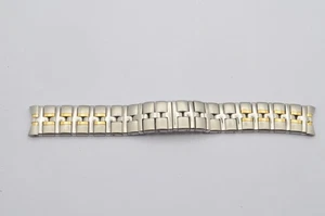 BRACCIALE RAYMOND WEIL ACCIAIO/ORO PARSIFAL 18MM VINTAGE 2 - Foto 1 di 2